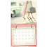 Vintage Pink 2026 Wall Calendar WCA103545